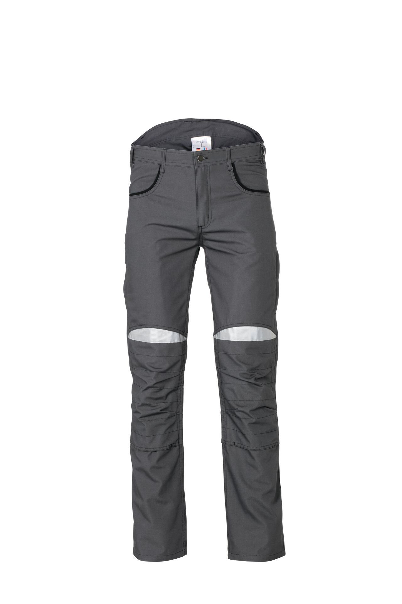 Planam Arbeitshose Bundhose DuraWork grau/schwarz Größe 52 (1-tlg)