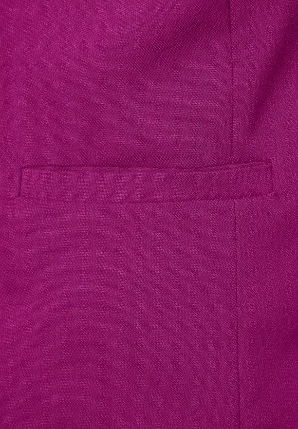Street One Twill Blazer in Unifarbe
