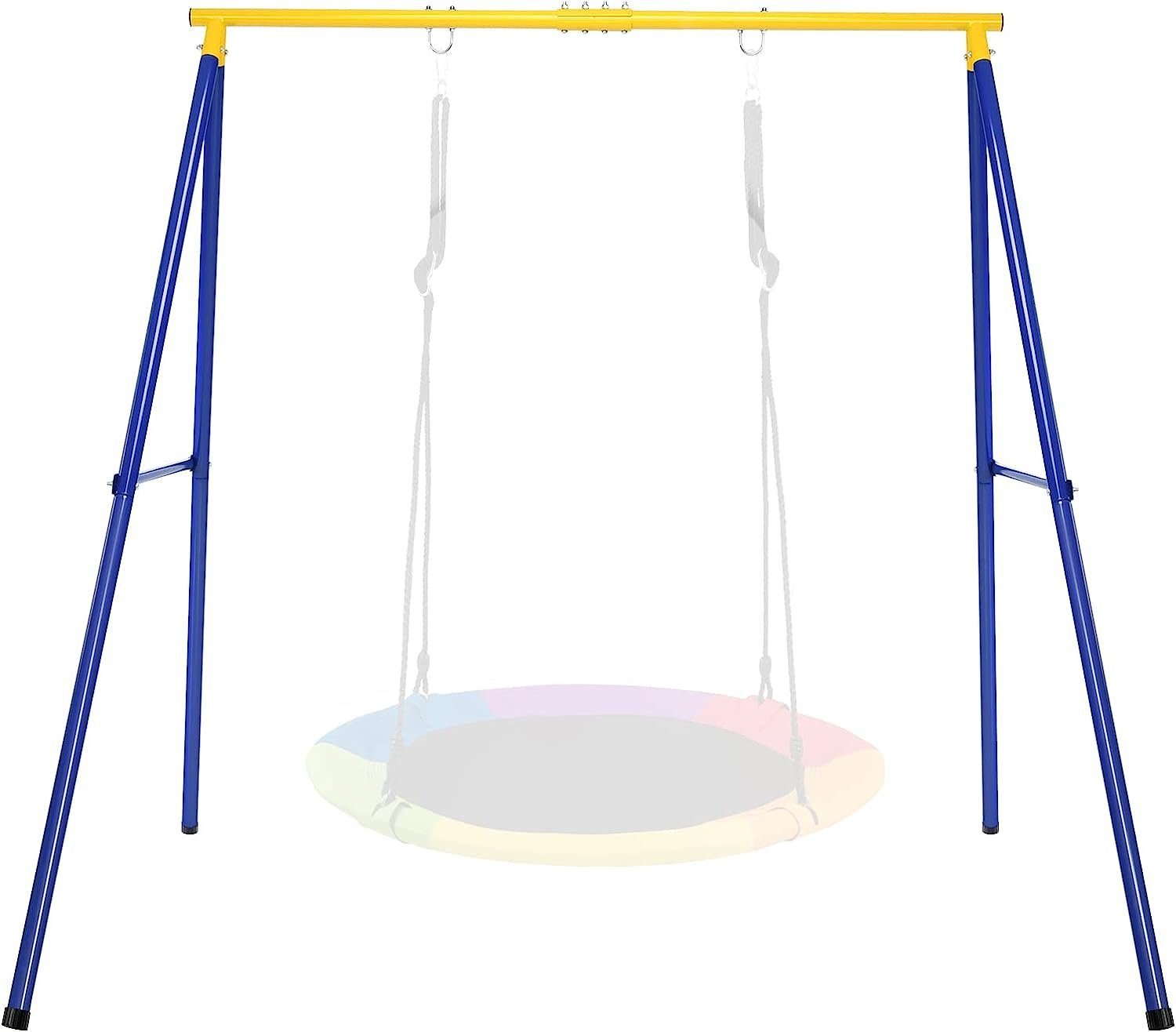 KOMFOTTEU Babyschaukel Schaukelgestell, Rostfrei & Wetterfest, bis 150kg