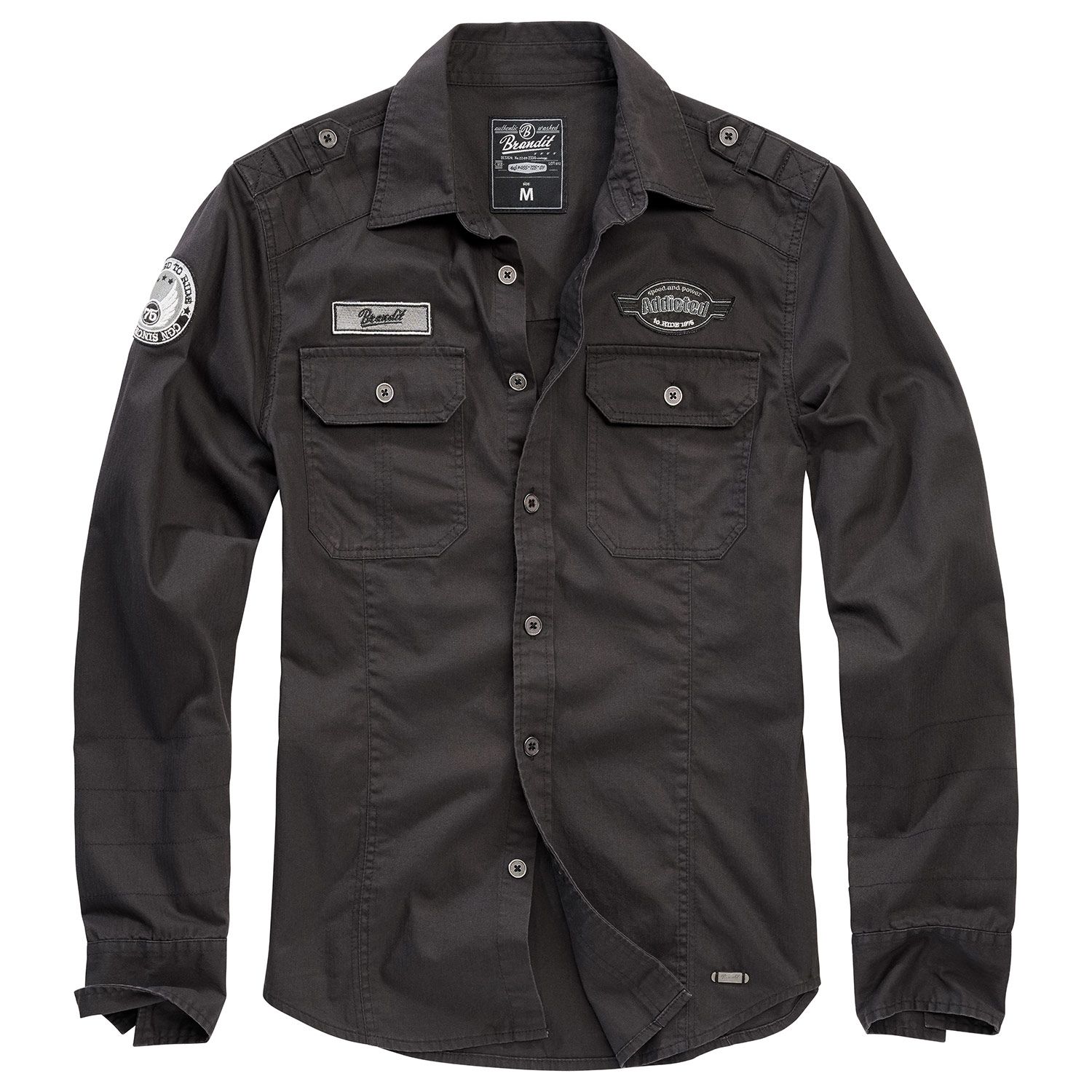 Luis Vintage Shirt with Badges