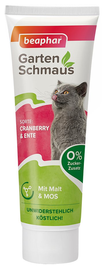 Beaphar Snacks Beaphar Garten Schmaus Paste Cranberry & Ente 100 g