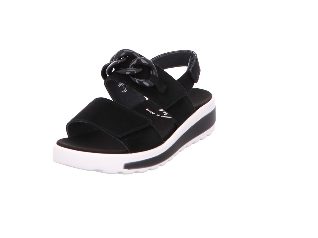SEMLER Klassische Sandalen schwarz