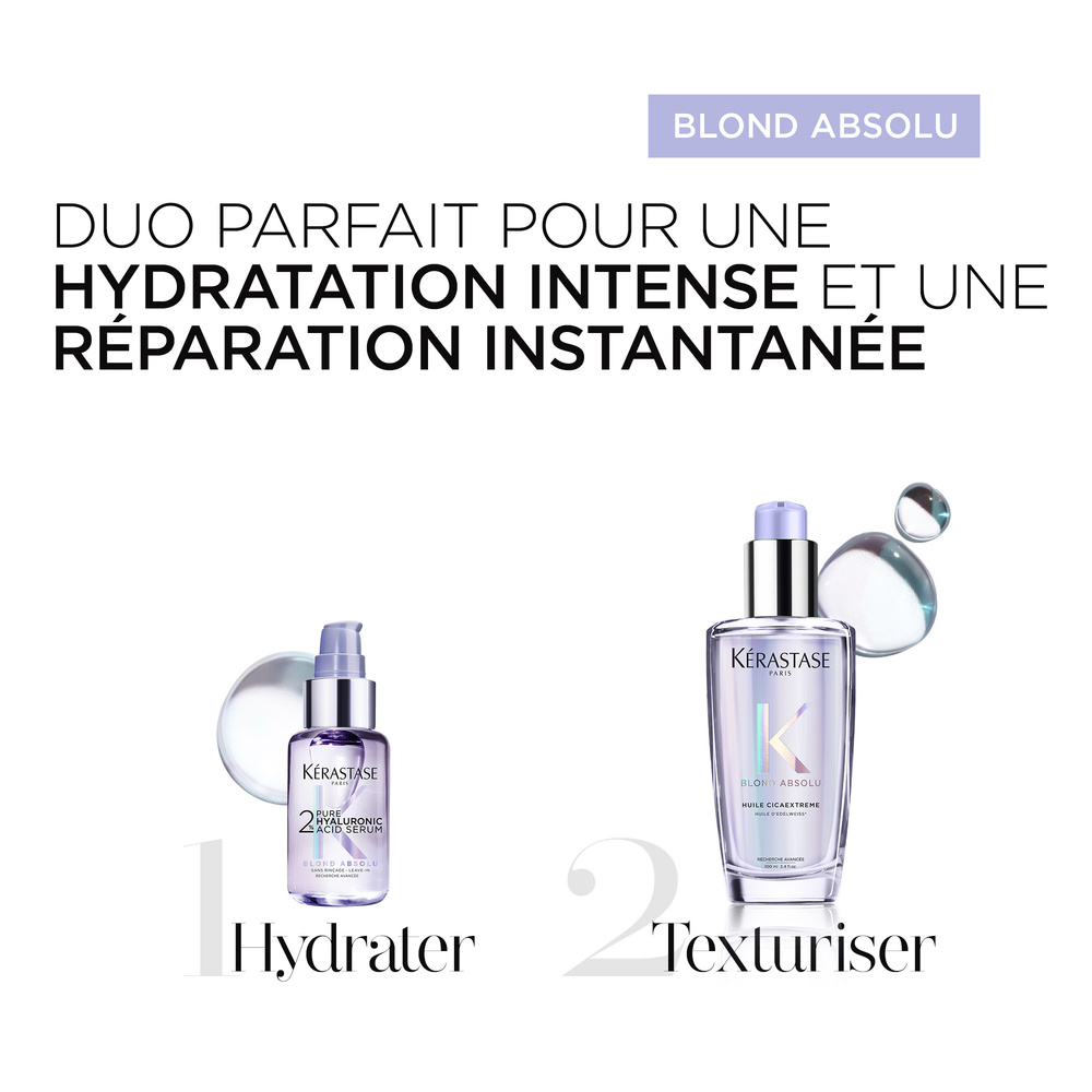 Kérastase Blond Absolu Sérum 2% Acide Hyaluronique Pure 50ml Sérum