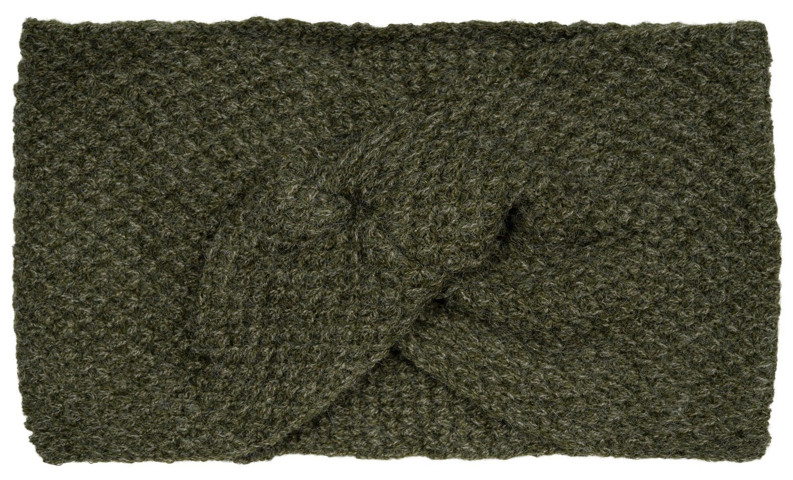 styleBREAKER Stirnband (1-St) Strick Stirnband Waffelpatent Muster