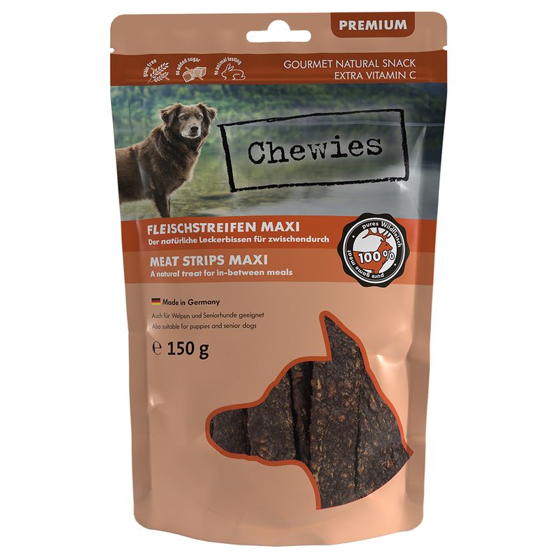 Chewies Fleischstreifen Maxi Mixpaket zu TOP-Preisen | bitiba %