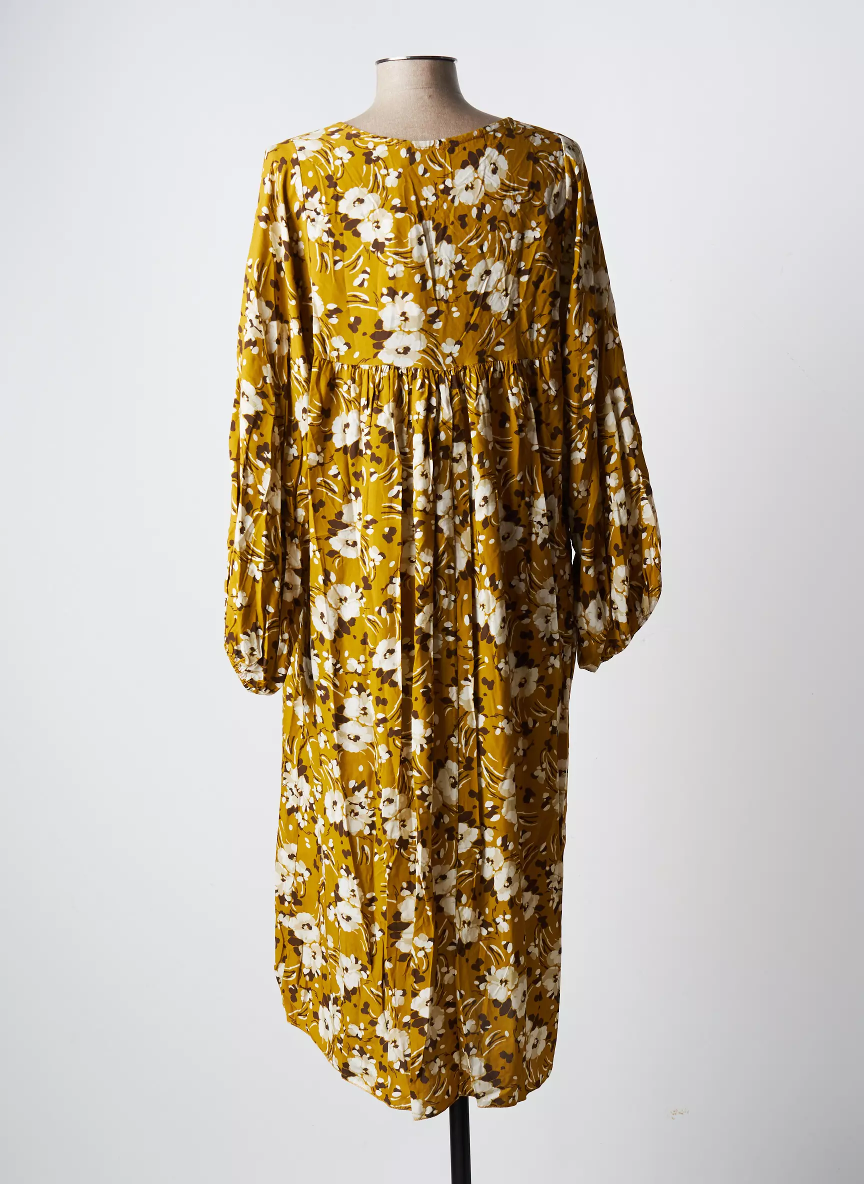 Made In Italy Robes Longues Femme couleur jaune