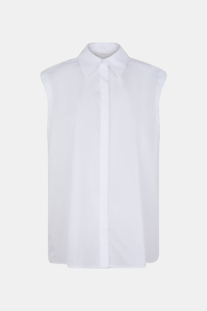 Chemise sans manches Maguy