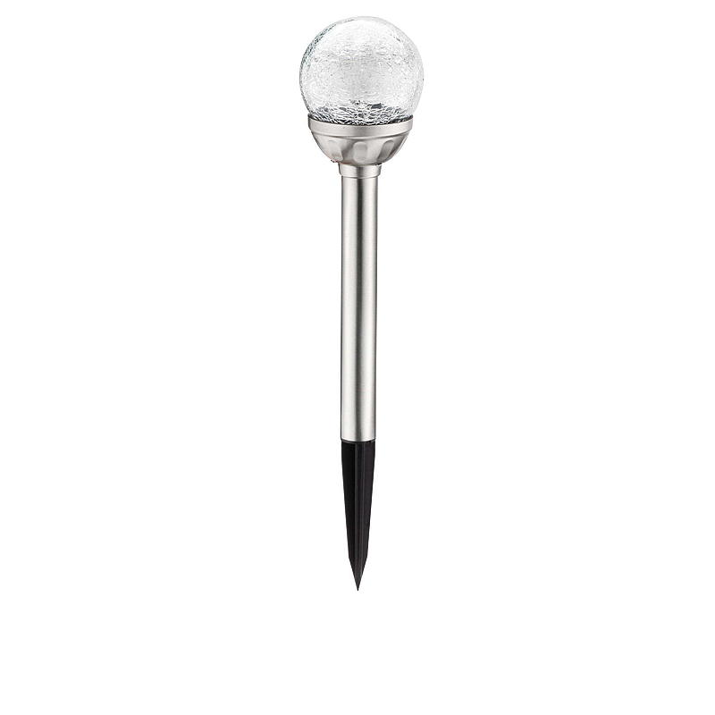 Home Utelys 39 cm m/glasskule, solcelle