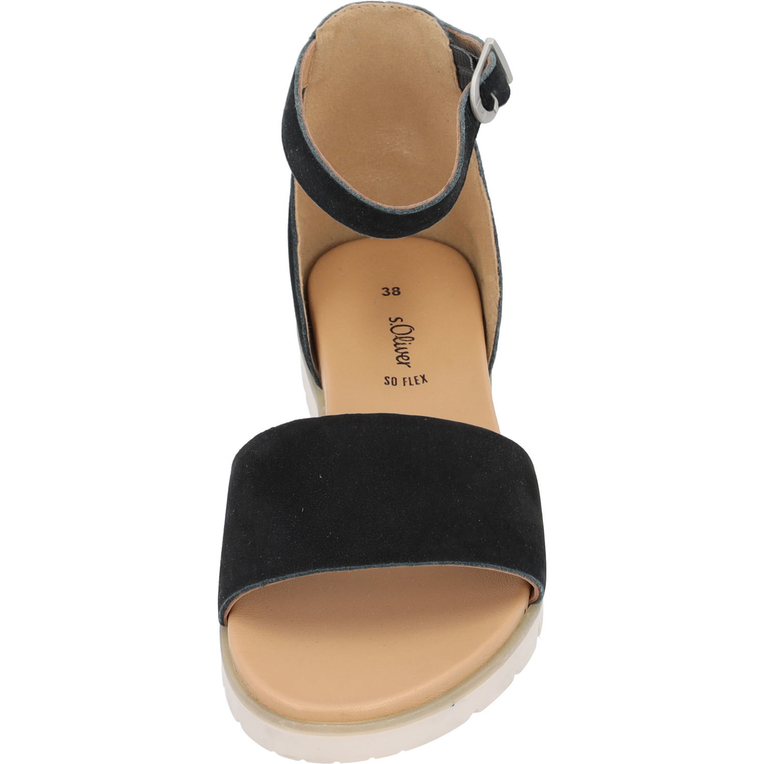 s. Oliver 28141, Sandalen, Damen, Schwarz