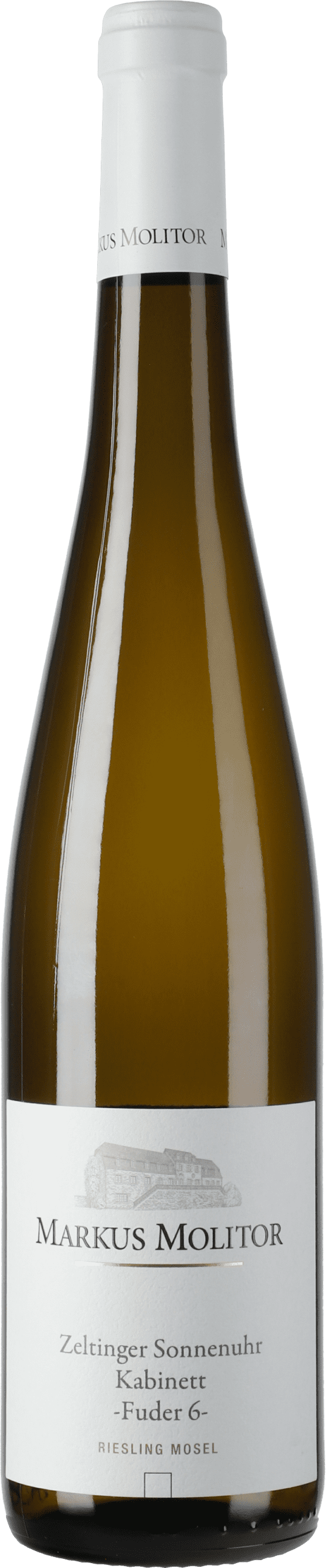 Markus Molitor: Riesling Zeltinger Sonnenuhr Kabinett Fuder 6 Weiße Kapsel 2021