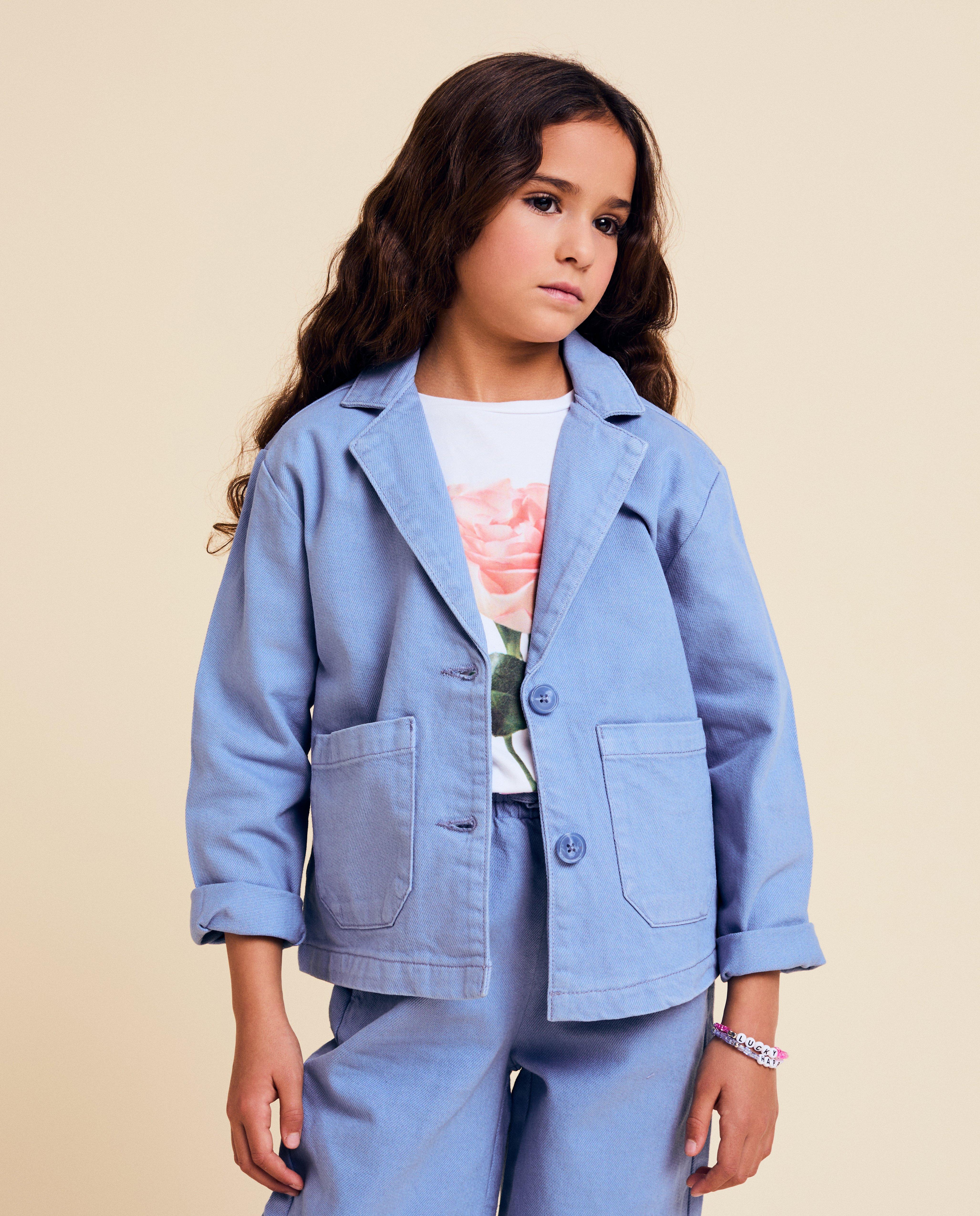 Vestă din denim Milla Star Blue, Albastru pentru ocazii speciale
