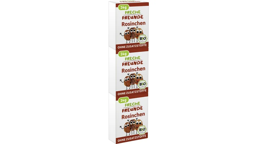 Freche Freunde Bio Freche Rosinchen 42 g