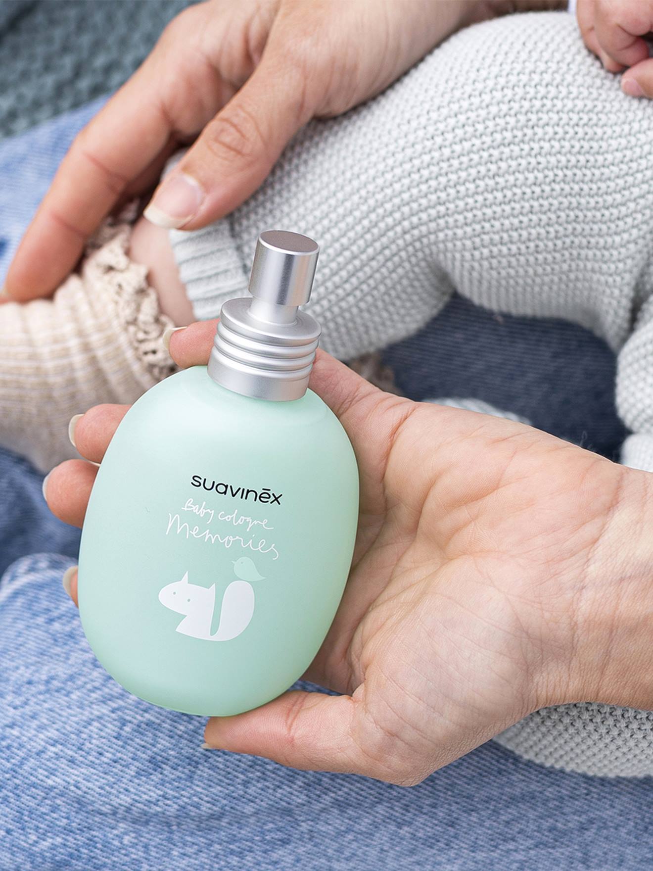 Baby cologne Memories 100 ml SUAVINEX transparent