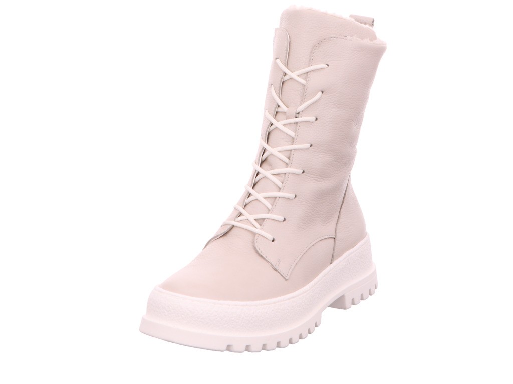 WALDLÄUFER Schnür-Stiefeletten beige H-Tara