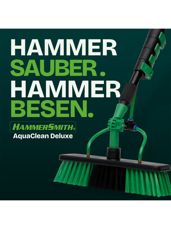 Hammersmith Besen AquaClean Deluxe - Wasserbesen - 3,6m in Grün günstig kaufen onesize