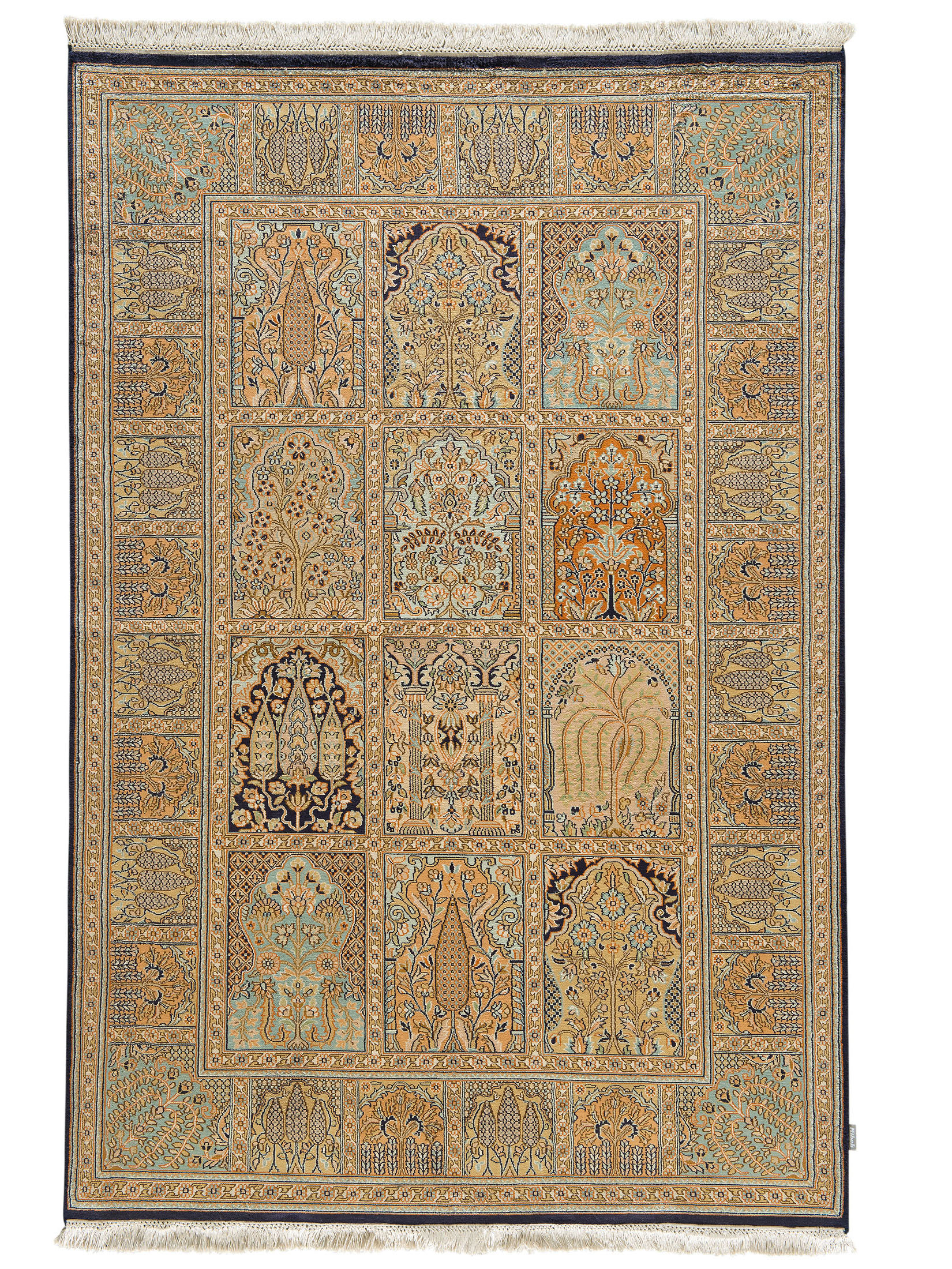 Kaschmir Seide 18/18 ca. 126 x 188 cm, Unikat / Einzelstück