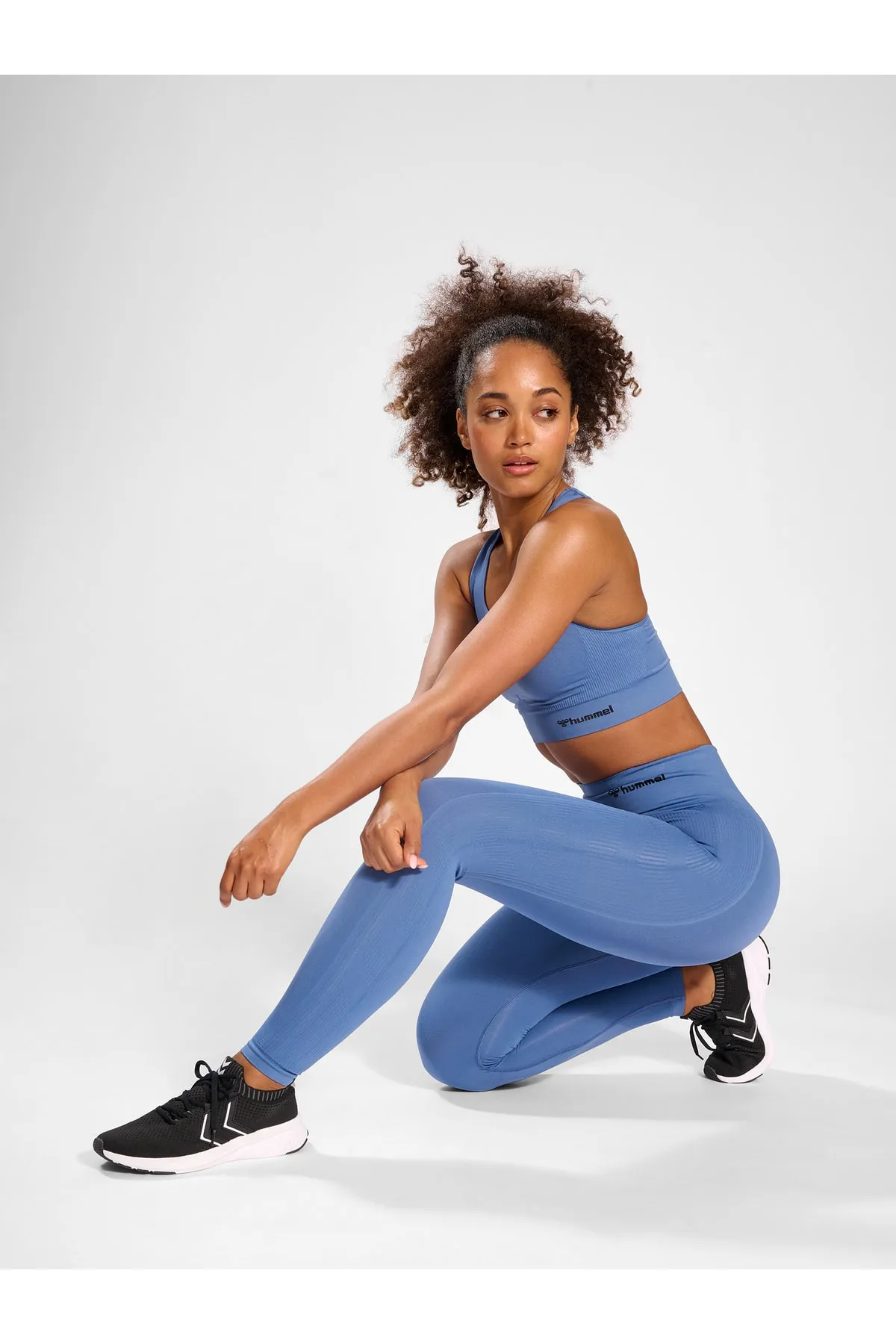 hummel  Sport-Leggings - Dunkelblau - Mittlerer Bund