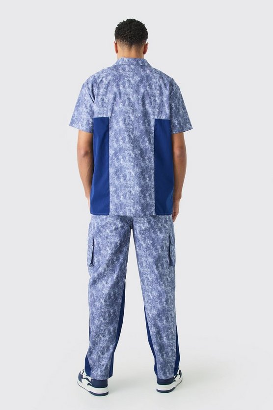Lockere Camouflage Hose