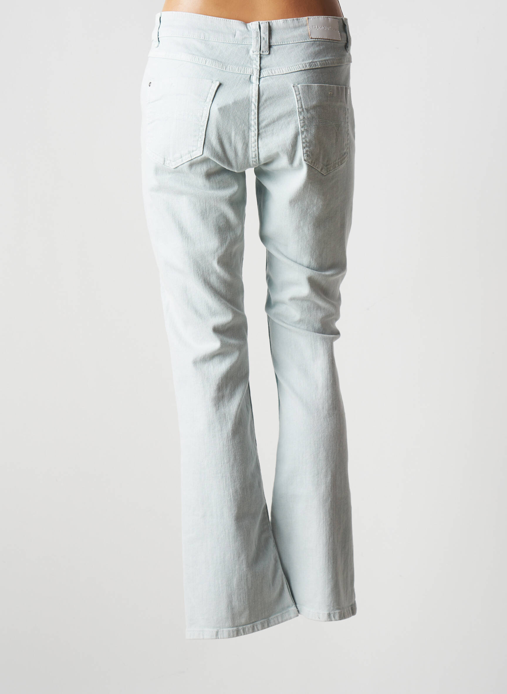 Tramontana Jeans Coupe Droite Femme couleur bleu