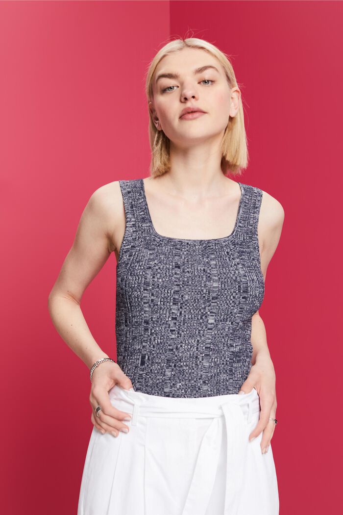 Ärmelloses Stricktop mit LENZING™ ECOVERO™