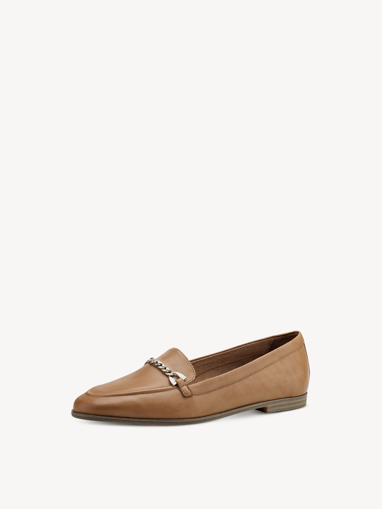 Slipper en cuir - marron