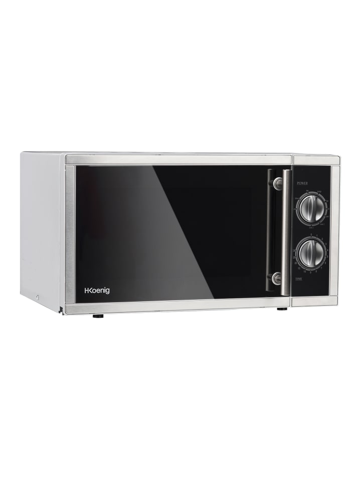HKoenig Mikrowelle mit Grill VIO7  in Silber günstig kaufen onesize