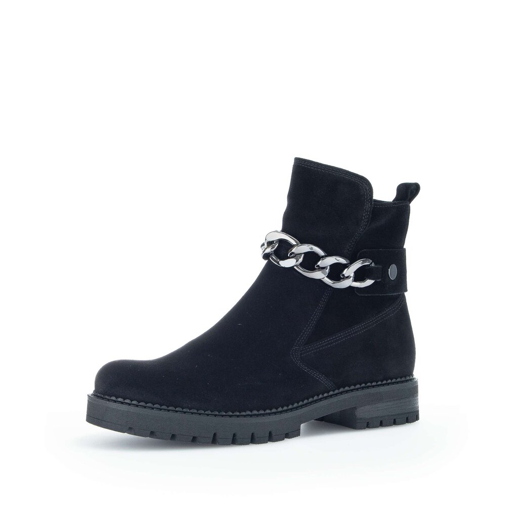 Gabor comfort Sportliche Stiefelette schwarz