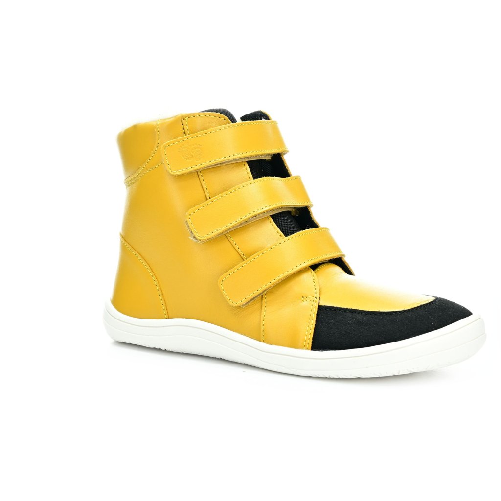 Baby Bare Febo Winter Ocru (mit Membran/Asfaltico) Barfußschuhe