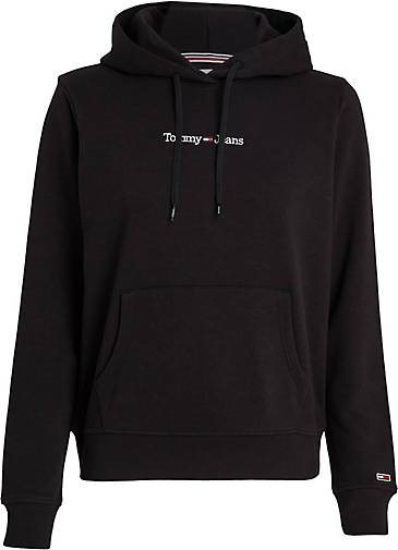 TOMMY-JEANS Damen Hoodie TJW REG SERIF LINEAR HOODIE