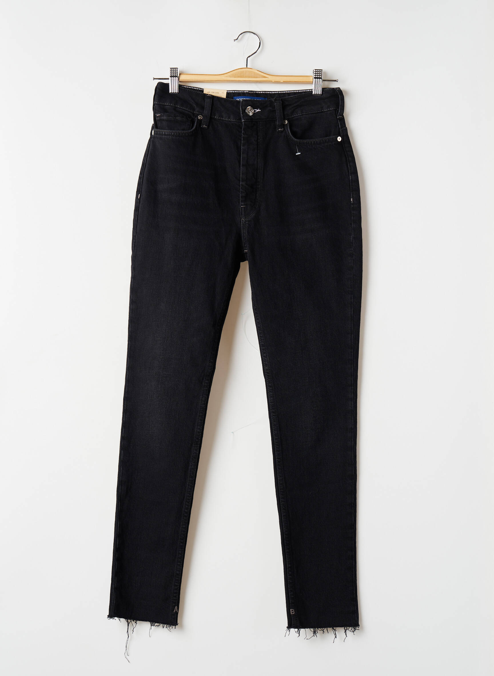 Scotch Soda Jeans Coupe Slim Femme couleur noir