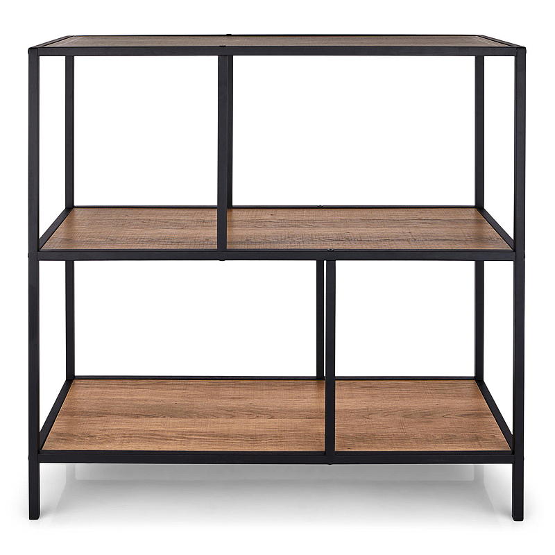 Home Gulvhylle Milton 83x33x80 cm metall og tre