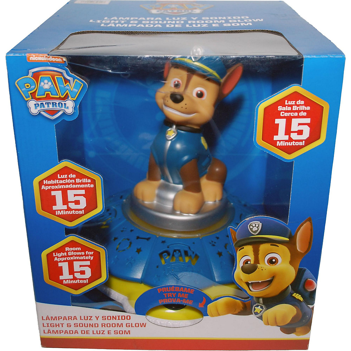 3D Nachtlicht mit Musik PAW Patrol Chase