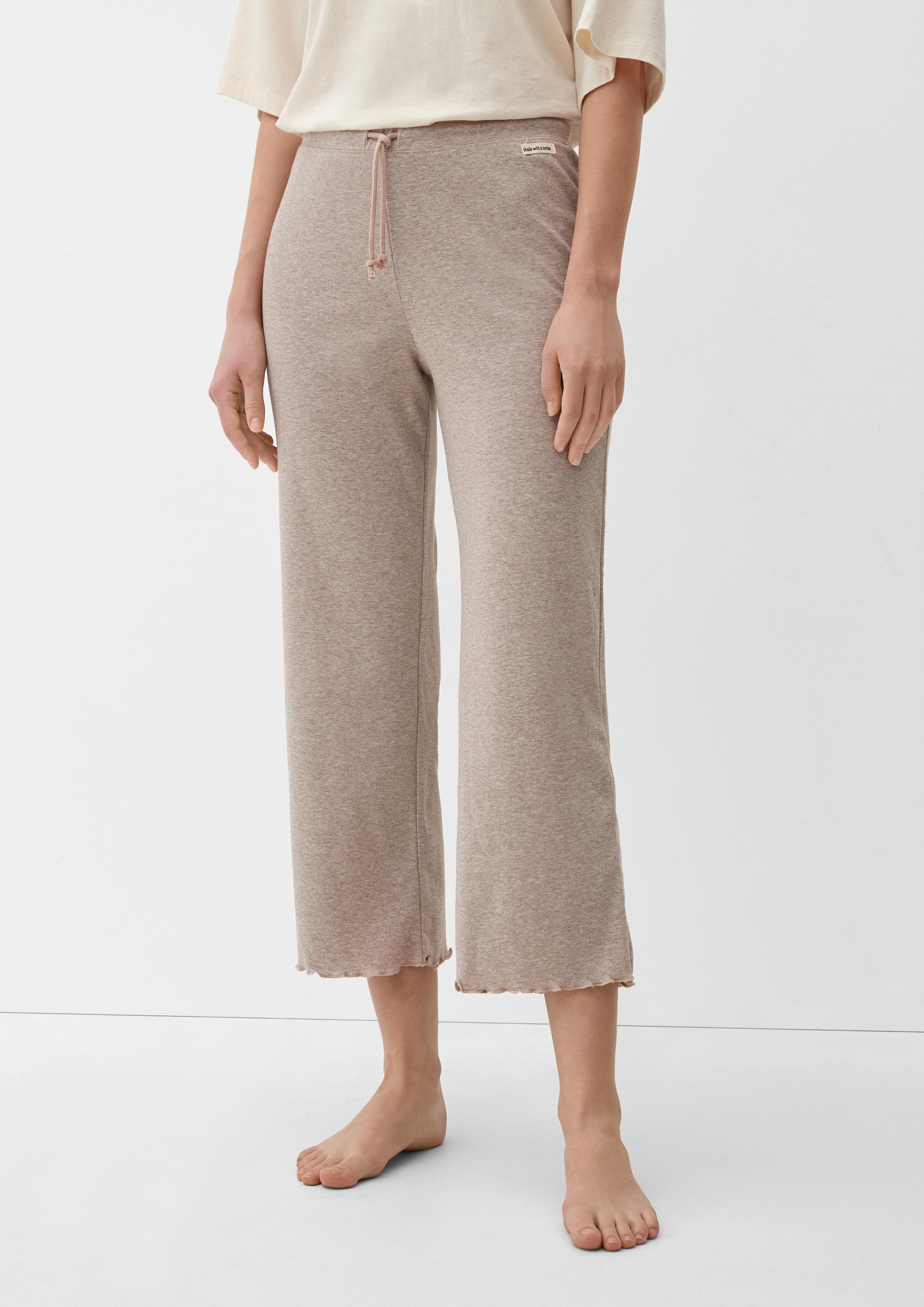 Pyjamahose mit Rollsaum  6008400-8400