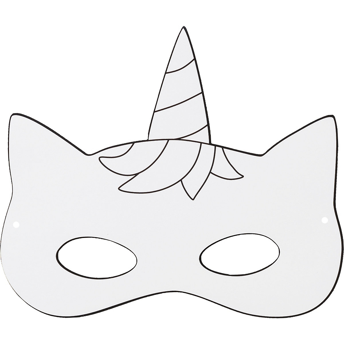 Playbox Kinderparty-Set Masken basteln, 16 Stück