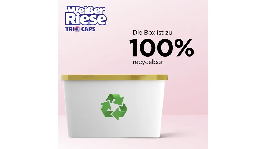 Weißer Riese Colorwaschmittel Color Trio-Caps Floral Sensation Orchidee 216 g