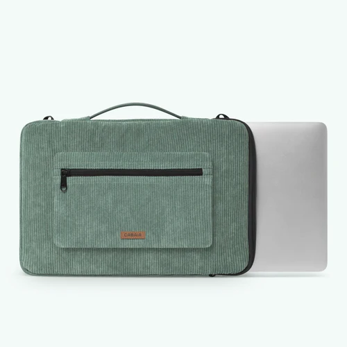 Niagara 15/16 inch green laptop sleeve