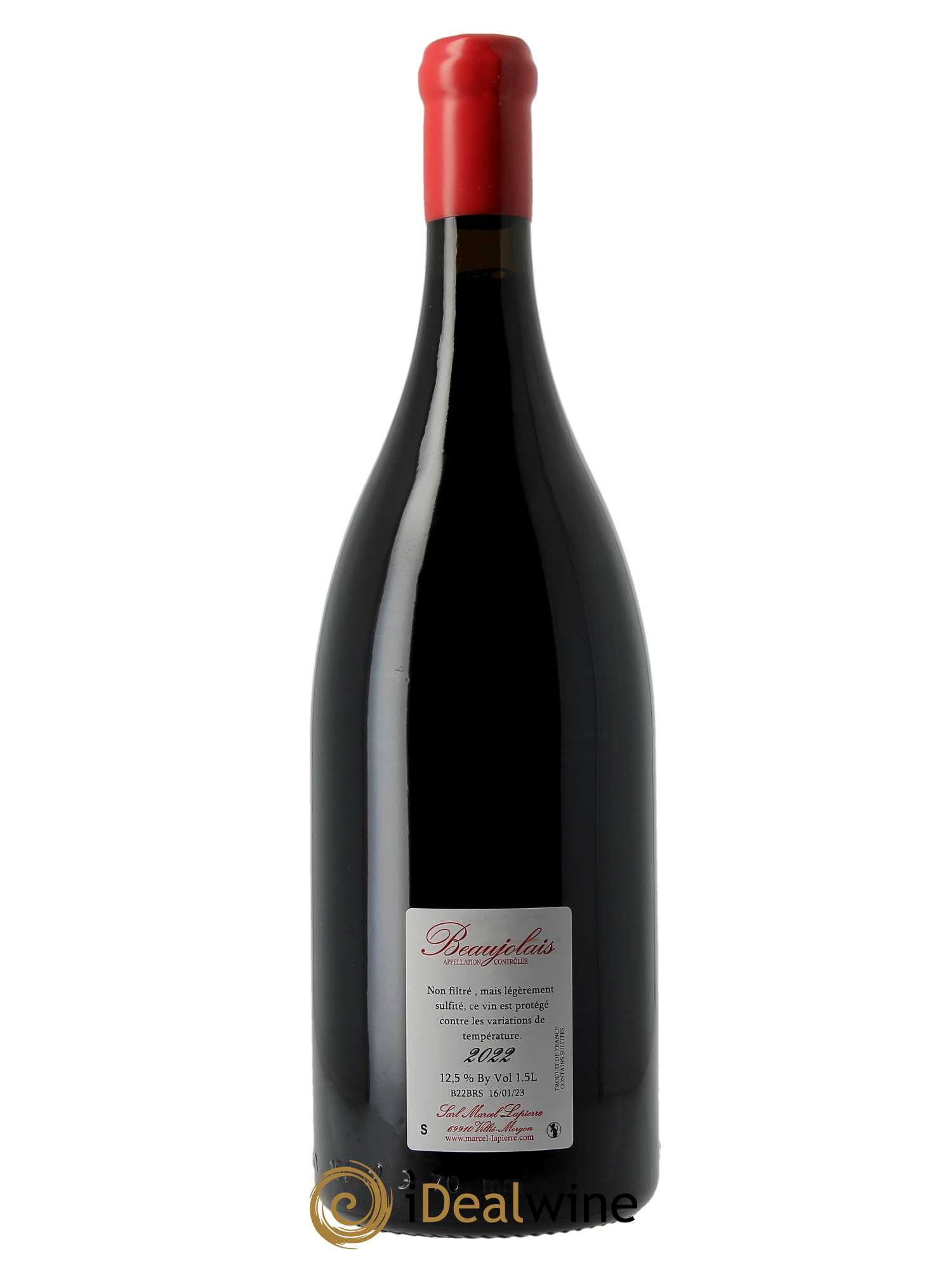Beaujolais Marcel Lapierre (Domaine)  2022 - Lot de 1 Magnum