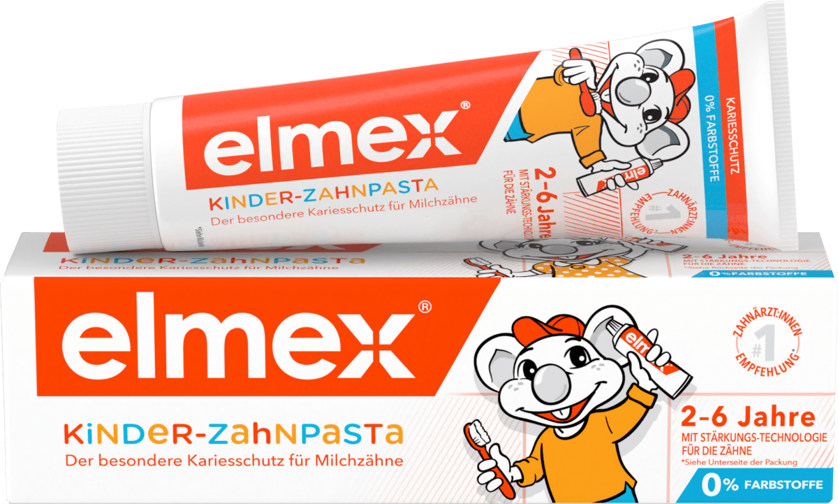 Zahnpasta Kinder, 2 bis 6 Jahre, 50 ml