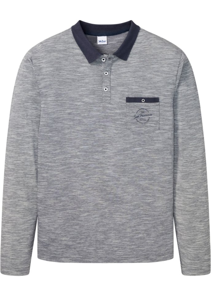 Poloshirt, Langarm