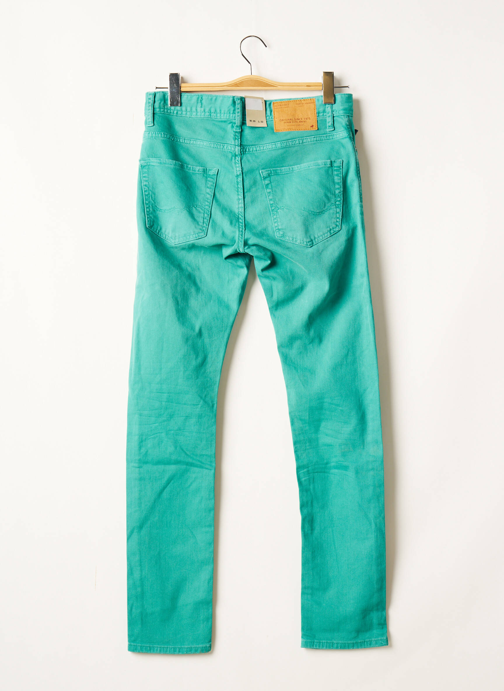 Jack Jones Jeans Coupe Droite Femme couleur vert