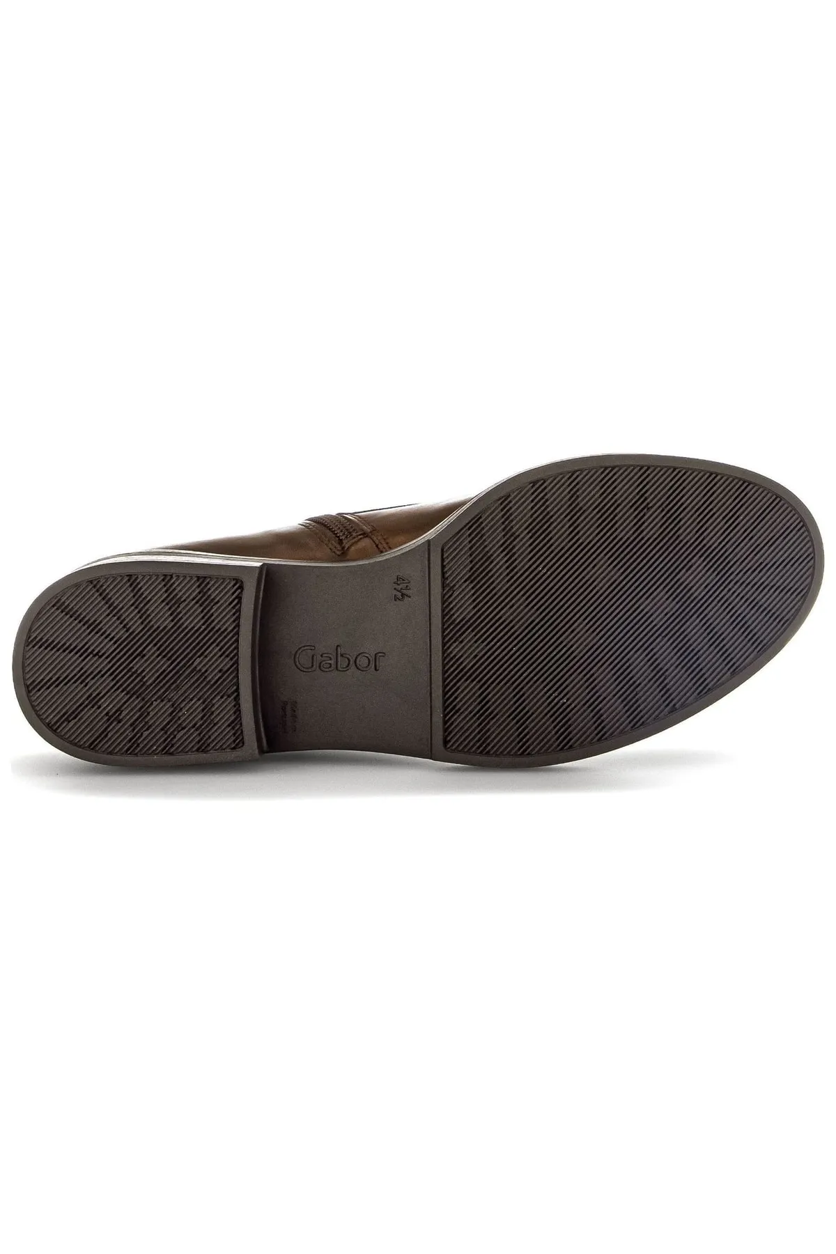 GABOR  Stiefelette - Braun - Blockabsatz