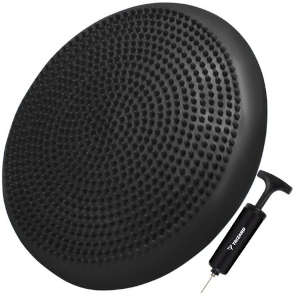 Trizand Sitzkissen Sensomotorisches Kissen mit Pumpe, Ballsitzkissen, Pumpe, Noppenoberfläche, Sitzkissen, Luftkissen