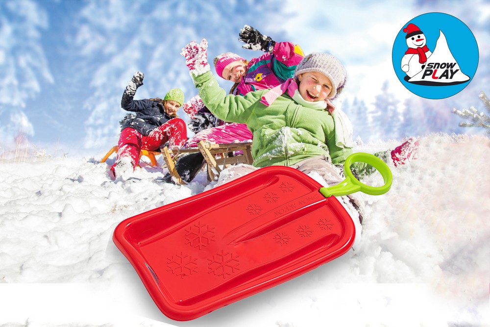 Jamara e.K. JAMARA-461130-Snow Play Bob Arrow 74cm rot