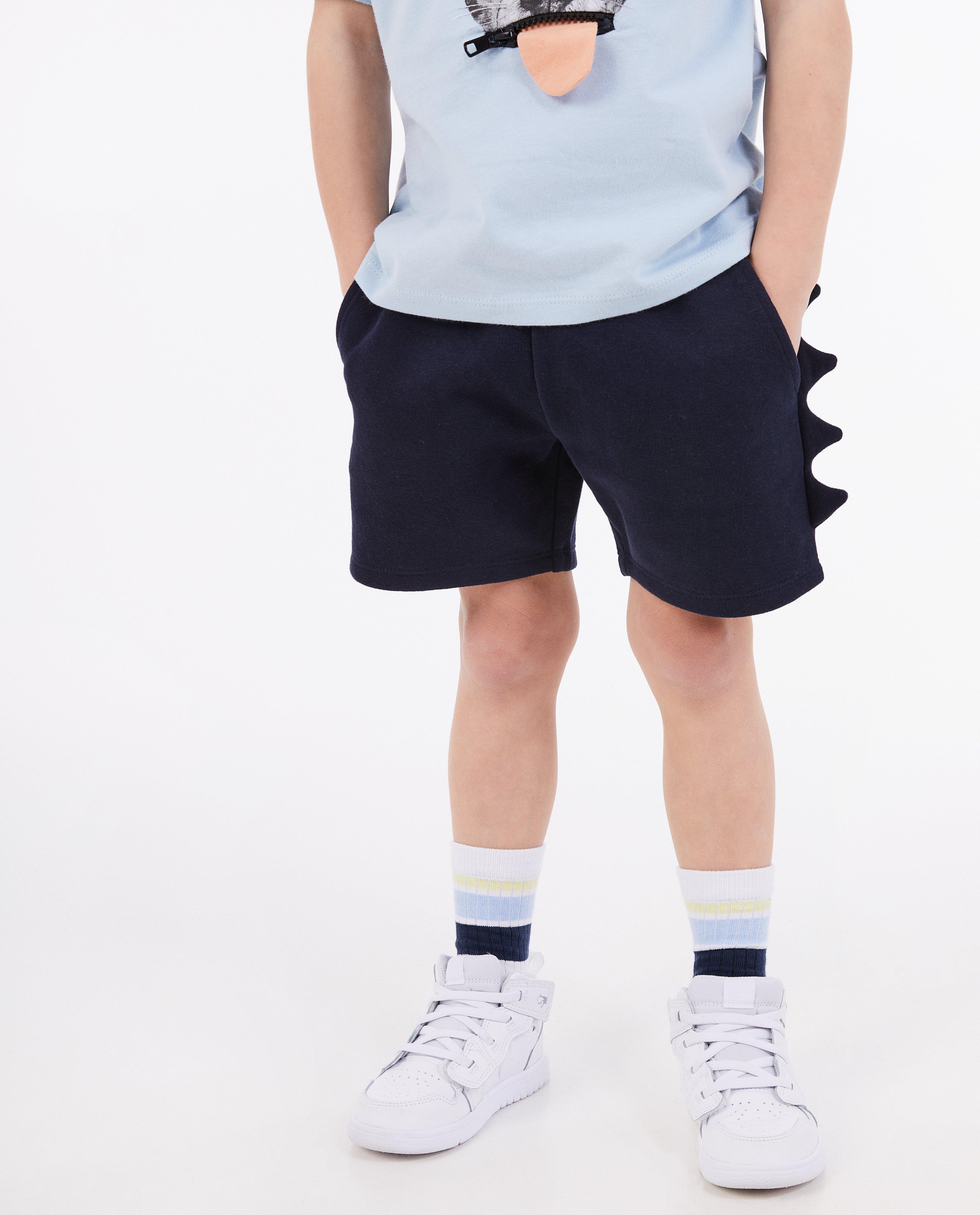 Kidz Nation Sötétkék rövidnadrág pikkelyekkel, sötétkék