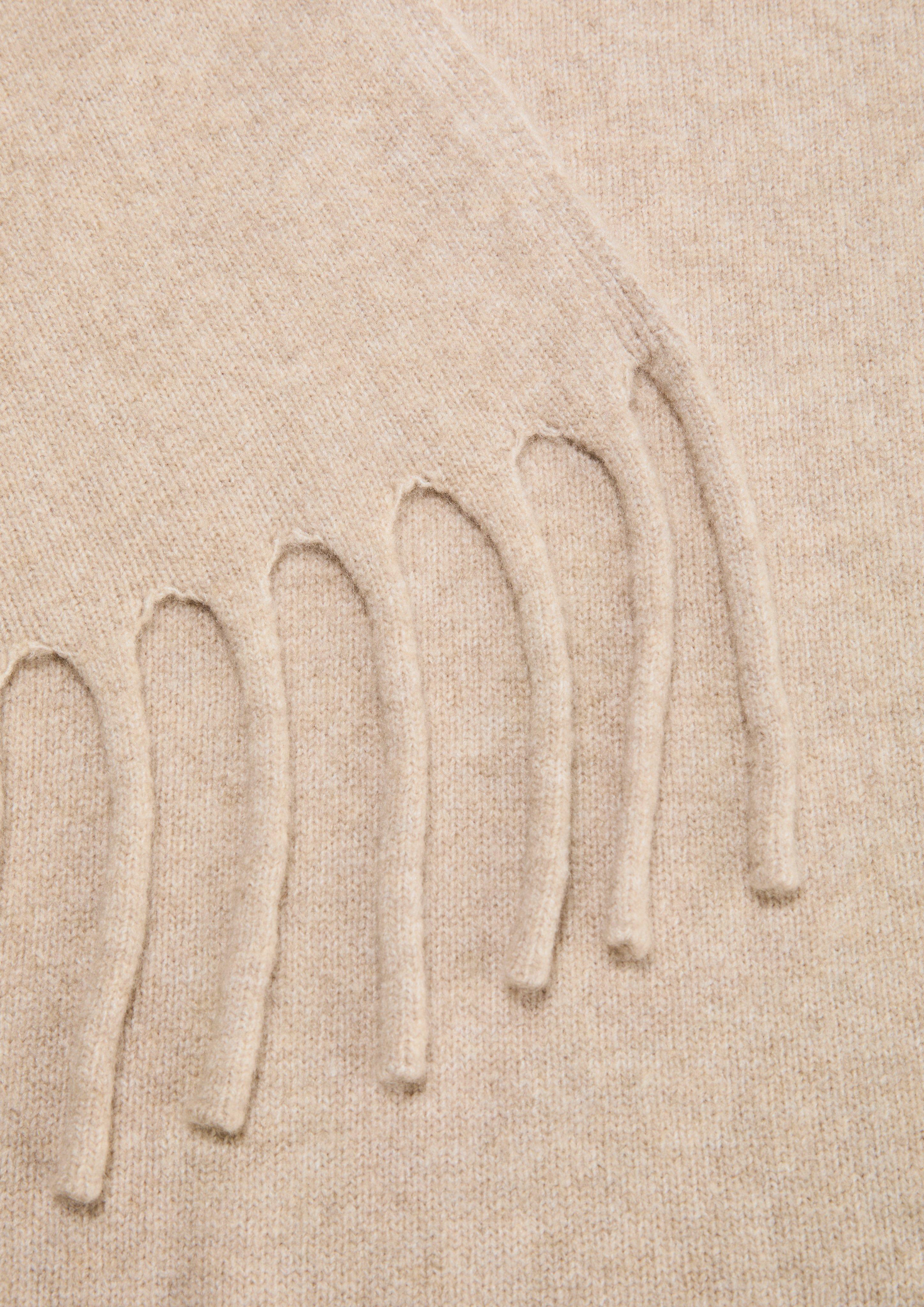 Strickschal aus Baumwollmix  2137859-82W2