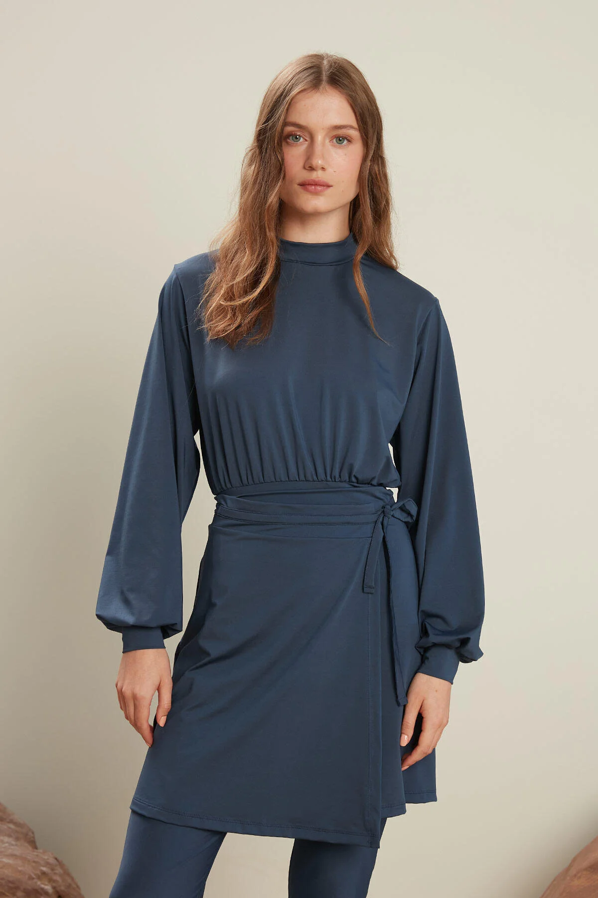 Manuka  HIJAB-BADEANZUG-ROCK MARINEBLAU