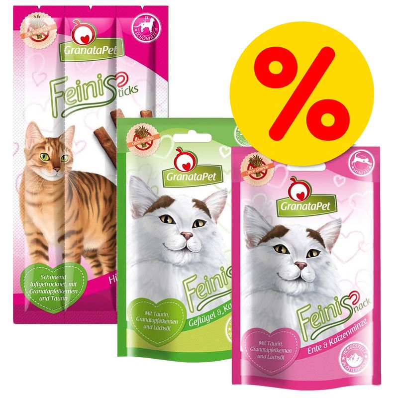 Knuspersnacks günstig bei zooplus: Gemischtes Snackpaket GranataPet Feini