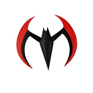 ** % SALE % ** Batman of the Future Prop Replica 1/1 Batarang (rot) 20 cm