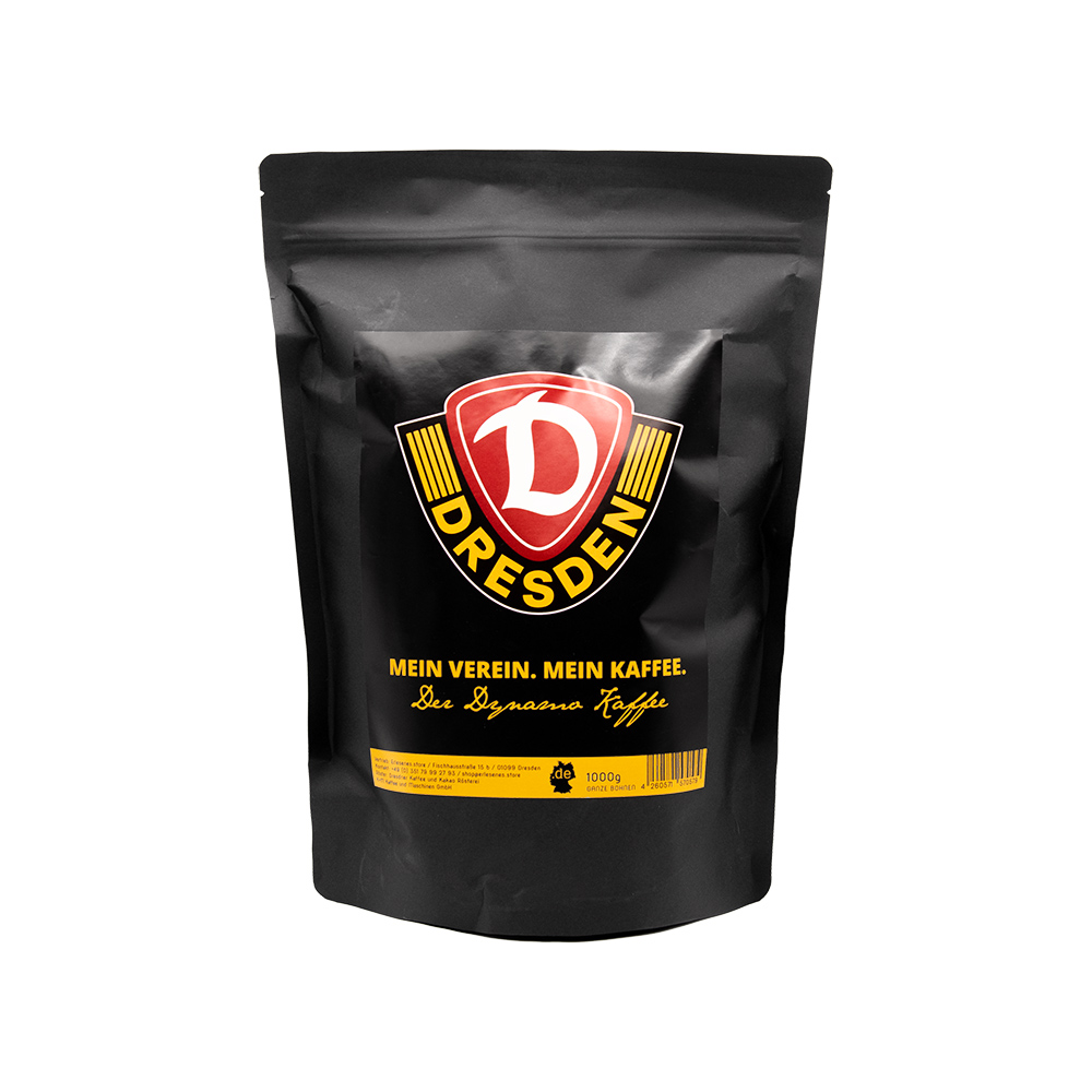 Dynamo Dresden Kaffee 1000g (ganze Bohnen)
