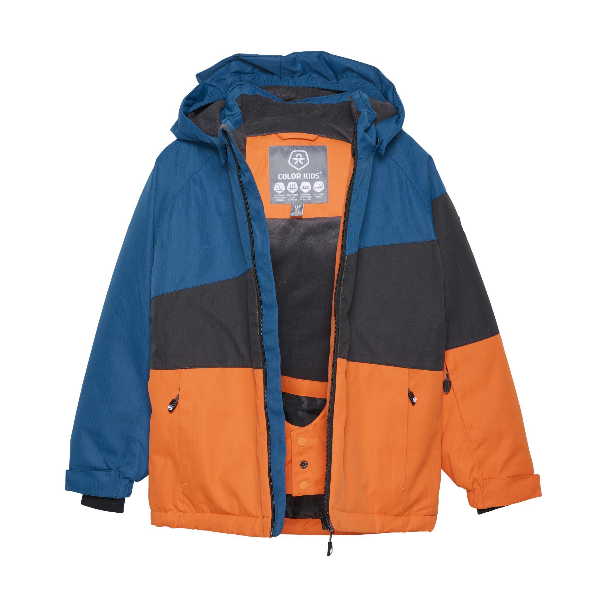 COLOR KIDS Skijacke Color Kids Boys Ski Jacket Colorblock Kinder Ski-